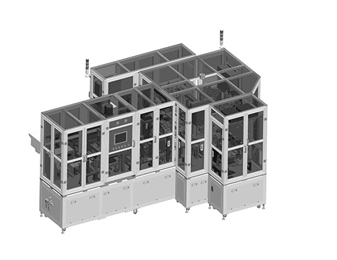 全自動(dòng)電芯封裝機(jī)01